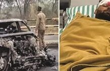 क्रिकेटर ऋषभ पंत सड़क हादसे में बुरी तरह घायल