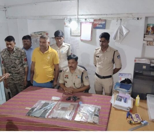 कुछ स्थानीय राजनेताओं ने ईमानदार T.I. राजेश सिंह सिकरवार को करवाया लाइन अटैच।