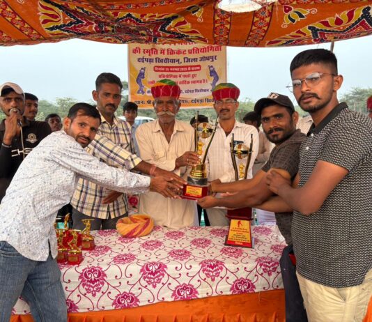 हैडलाइंस स्वर्गीय भंवर सिंह जी PTI की स्मृति मे क्रिकेट प्रतियोगिता सत्र 2025