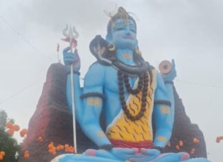 धुन्धाड़ा स्थित श्री गिरधर रामेश्वर धाम में देवाधिदेव महादेव जी की 51 फीट विशाल प्रतिमा के प्राण-प्रतिष्ठा महोत्सव में सहभागिता कर भगवान भोलेनाथ के दर्शन एवं आशीर्वाद प्राप्त किया