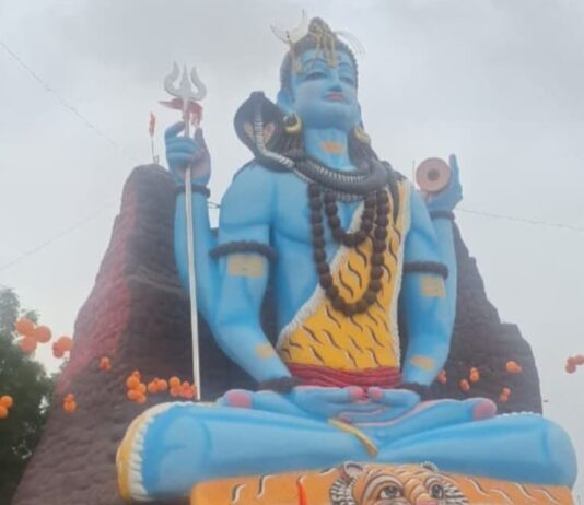 धुन्धाड़ा स्थित श्री गिरधर रामेश्वर धाम में देवाधिदेव महादेव जी की 51 फीट विशाल प्रतिमा के प्राण-प्रतिष्ठा महोत्सव में सहभागिता कर भगवान भोलेनाथ के दर्शन एवं आशीर्वाद प्राप्त किया